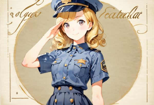 一日署長アイドルちゃん