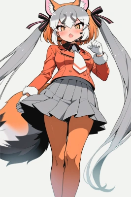 シマハイイロギツネ（けものフレンズ）
