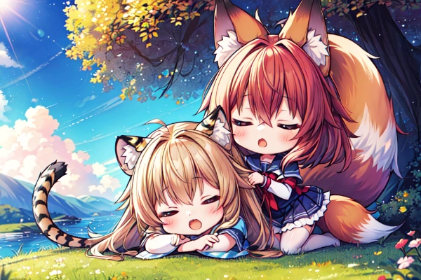 虎の威を・・・