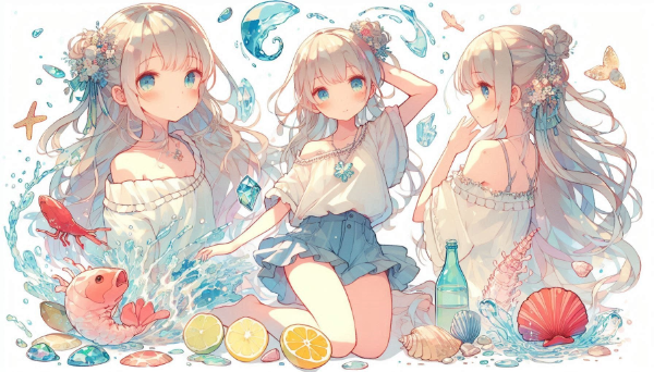 可愛いと海鮮をお届け