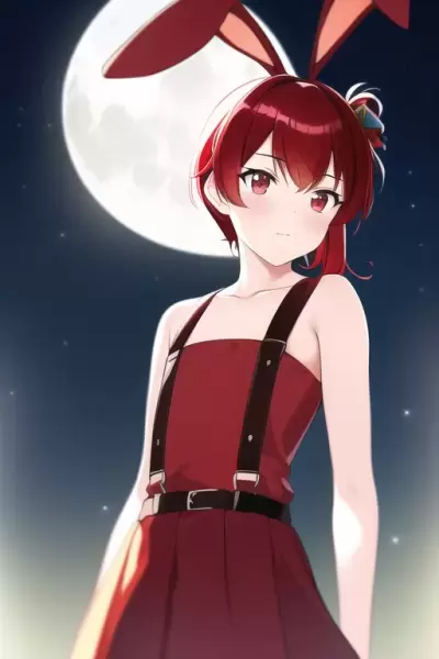 AIイラスト紅白戦　うさぎ男の娘