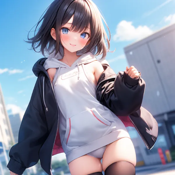 黒髪の女の子72