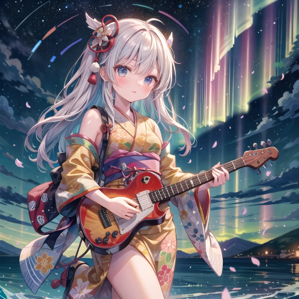 和装ギタリスト