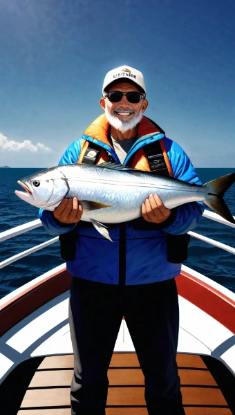 青い空と青い海