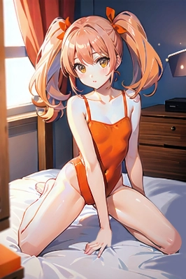 レオタードの少女