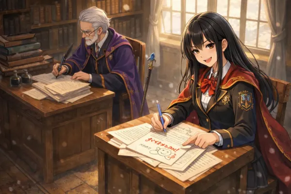 職員室、筆記具についての一件