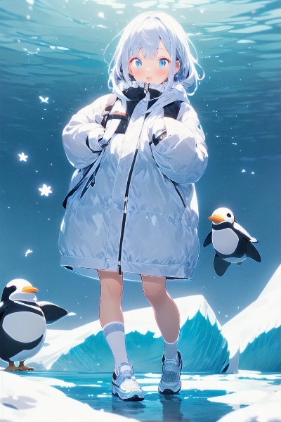 ペンギンロボと南極探検