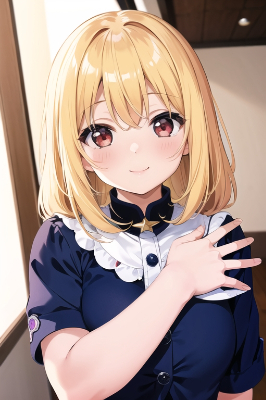 赤い瞳の少女