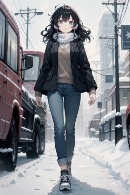 冬の街歩き