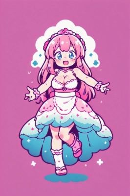 ウエディングドレスの女の子