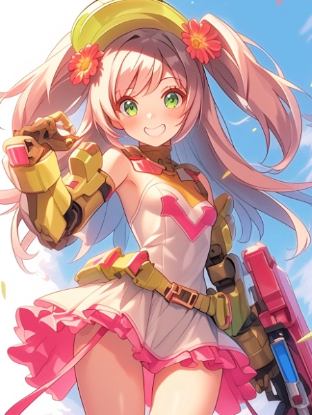 No.1397 桃色の旋風ルナ✕サンシャインシティー