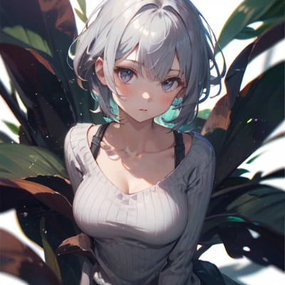 見つめる少女