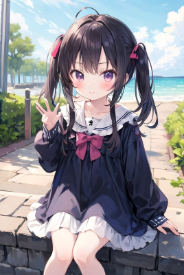 黒髪少女☆