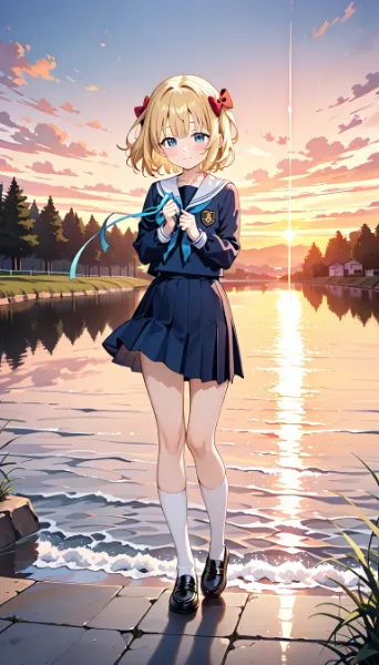 これはあの子のリボン・・・