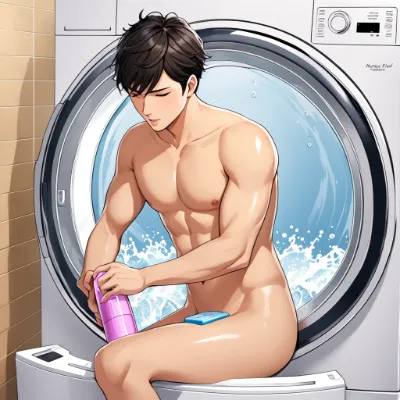 泡まみれのクールガイ