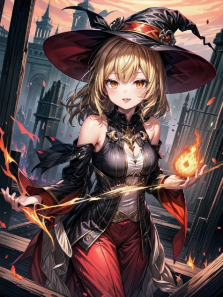 魔女の弟子の設定画+