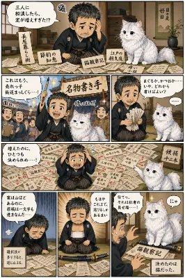 猫が選んだ原稿