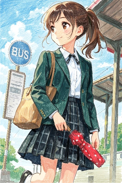 降水確率３０％の朝