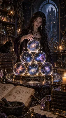 星界のオーブを操る魔女の祈り