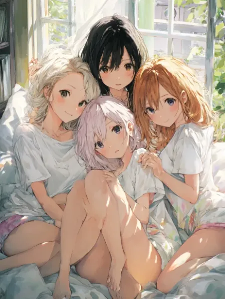 今日はみんなでお泊り