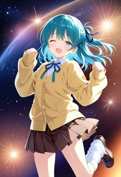 常磐アクア（お題：宇宙#2）