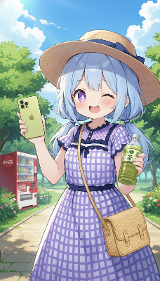 公園の自動販売機