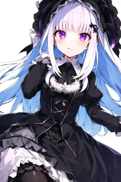 リゼ,ゴスロリ風