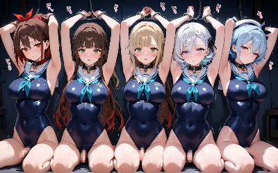 スク水ふた娘①