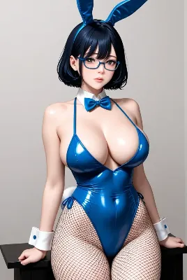 眼鏡バニーの甘い秘密のステージ