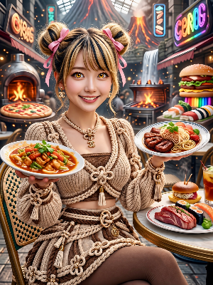巴ちゃん💓フードコートダンジョンとKnot ROPE Couture Fashion