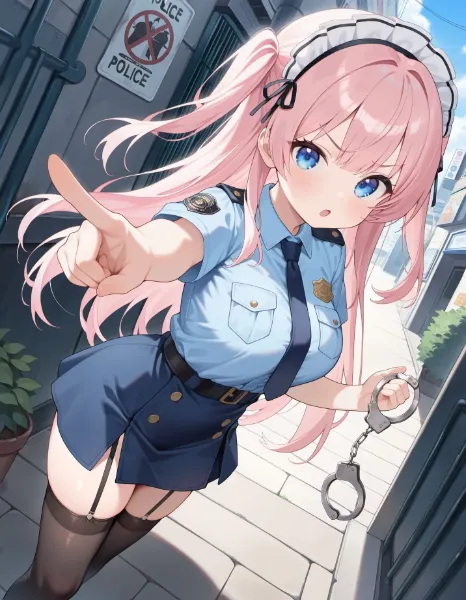 とまれ！メイド警察だ！