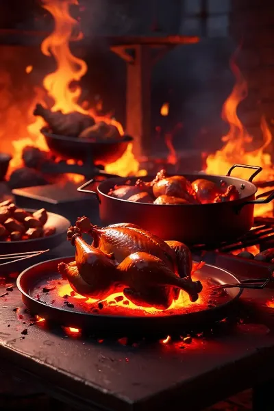 Red ！！Hot！！ Chicken！！