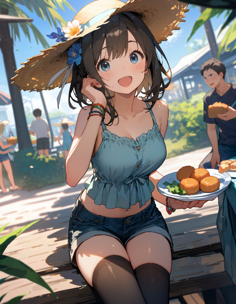 揚げたていかがですか～？