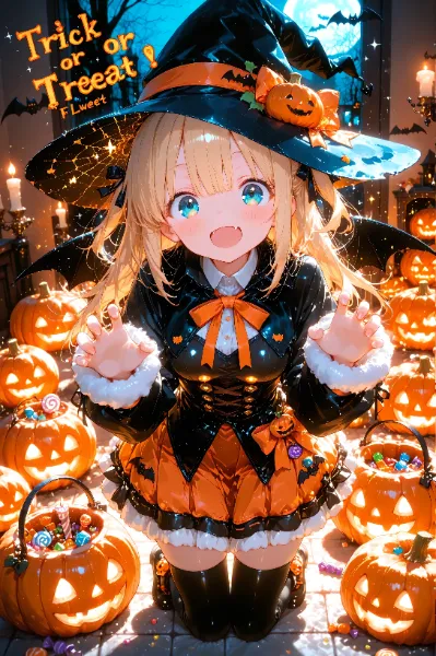 トリック・オア・スマイル！〜かぼちゃ魔女ちゃんと甘い夜〜