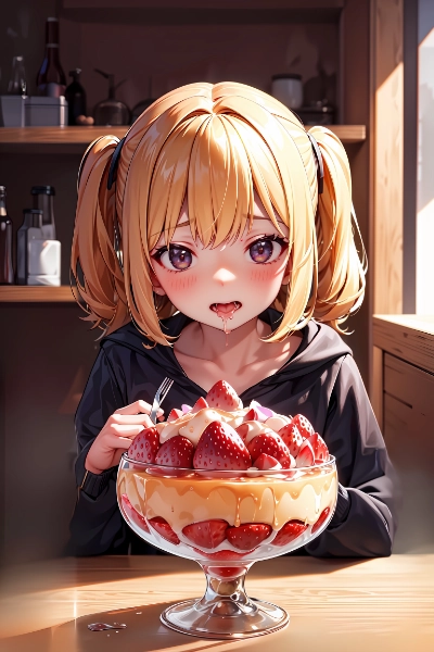 ねえ、食べていい？いいよね？