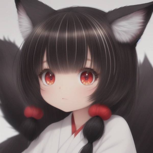 狐耳巫女