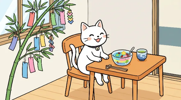 七夕ゼリー