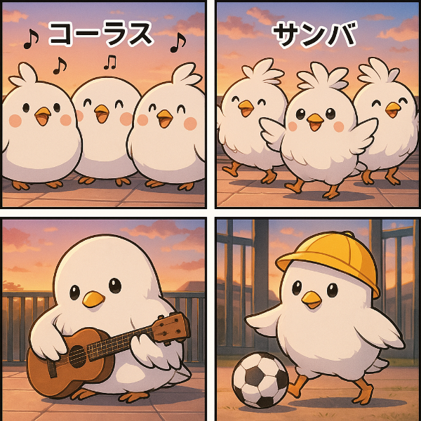 雀の学校の部活動