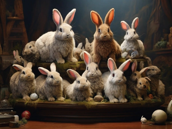 もふもふ天国（兎編）