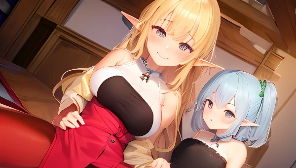 美人エルフさん、集合＾＾