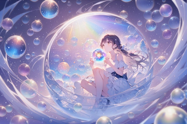 シャボン玉の中の宇宙