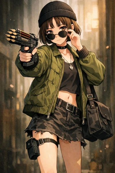 ６連式鉛筆ハンドガン