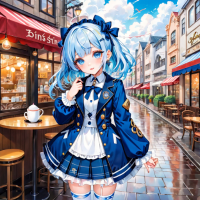 雨上がりのお昼