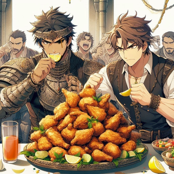 もしも不仲の原因が【唐揚げレモン】だったら。