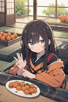 これはみかんだ