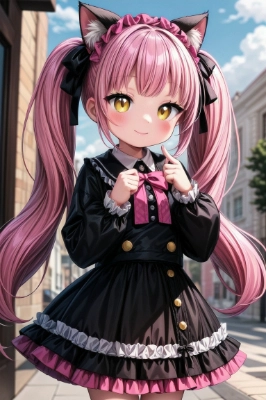 猫耳の女の子