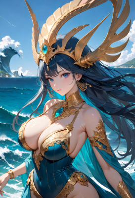 お題：神様（海の女神）