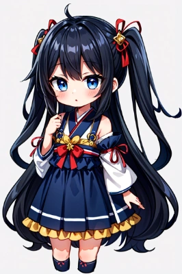 和服美少女