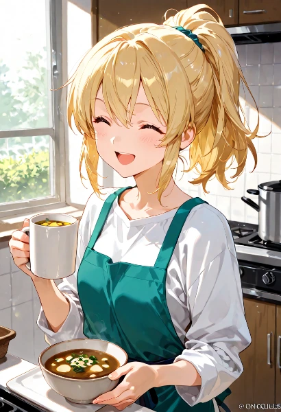 朝のキッチンで生まれる幸せのスープ