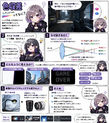 色収差ってなんだ！？